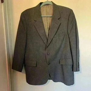 Levi's Men's Vintage Action‎ Suit Blazer Size Gray Polyester Jacket 42S